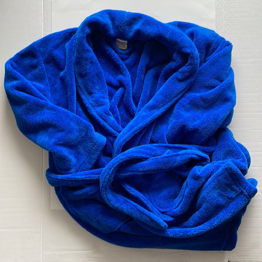 L/XL Melsimo Royal Blue Bathrobe